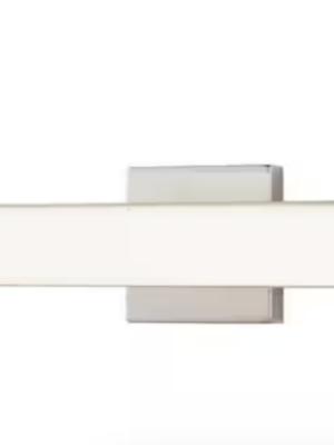 Hampton Bay Astrid 24 in. Brushed Nickel 5-CCT LED Bathroom Vanity Light Bar with Frosted Glass KPU1301LX-04/BN IN STORE PICK UP ONLY